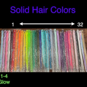 Rave & Festival Braid bubble extensions image 15