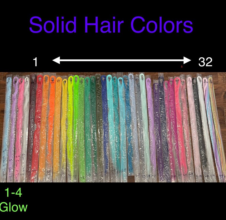 Rave & Festival Braid bubble extensions image 15