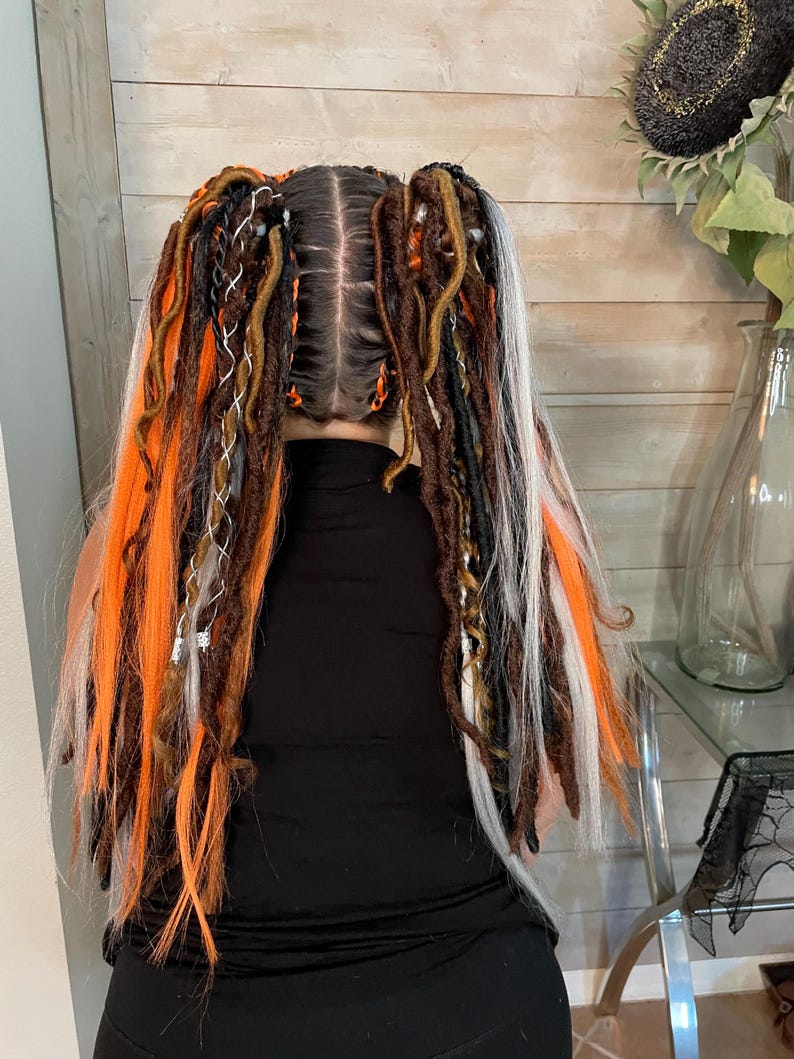 Rave & Festival Braid bubble extensions image 9