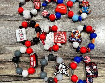 Stanley cup charms for women,tumbler handle charm, silicon bead tag, gifts for her