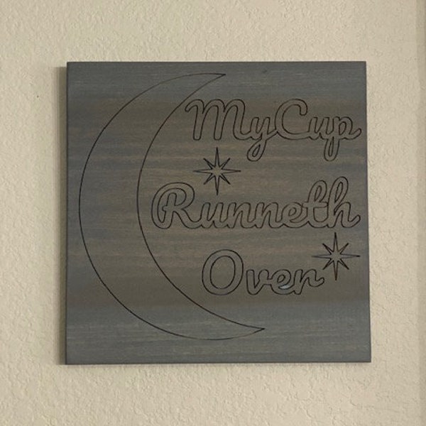 My Cup Runneth Over - Etsy