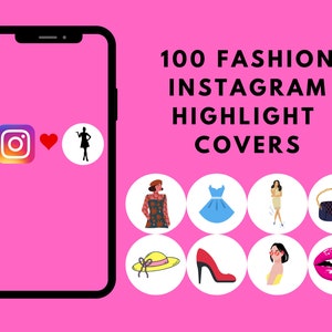Glamour Instagram Highlight Covers Bundle 600 Covers - Etsy
