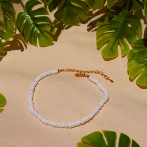 Puka Shell Anklet
