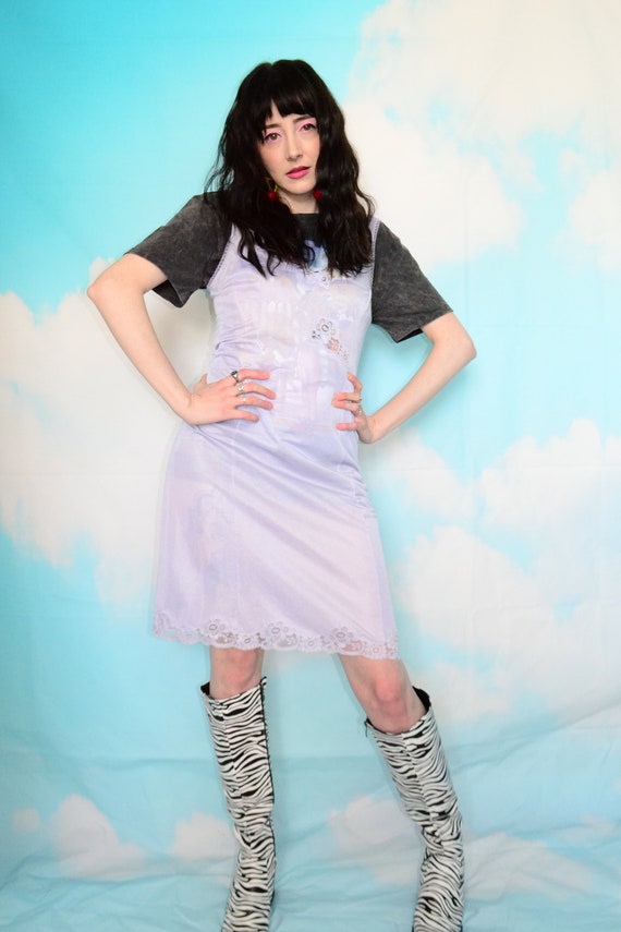 sm vintage slip dress 100 /% Antron Lilac