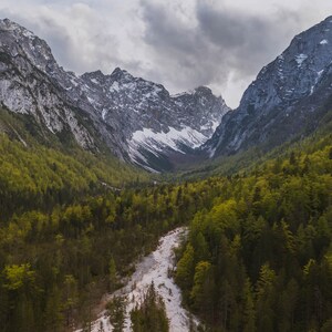 Krma Valley, Landscape Photography, Landscape Print, Wall Art, Fine Art, Home Decor, Slovenia Wall Art Print, Travel Photography, Aerial Art