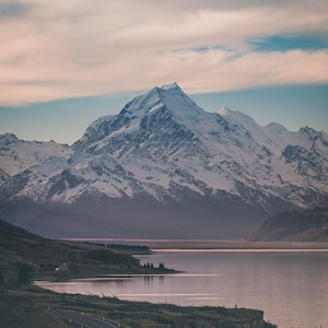 Mount Cook, Mountain Photography, Landscape Print, Mountain Wall Art, Mount Cook Print, Fine Art Print, Wall Art, Home Decor, New Zealand
