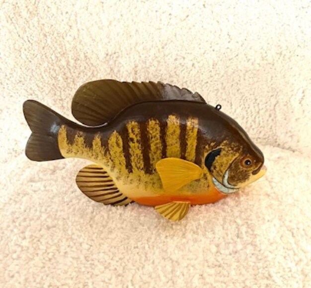 BenzieJo Fish Decoy Bluegill 8 inch Etsy