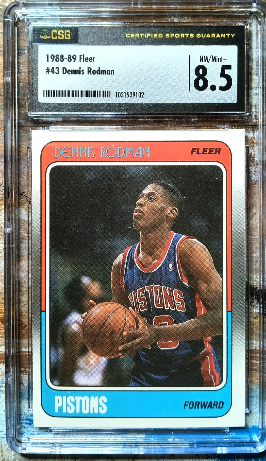 PANINI NBAカード DONRUSS SEKOU DOUMBOUYA DETROIT PISTONS 46/99 #RD-SDM 送料無料 中古 IT1 NBA Hoops World Champions Back To Back 1989 1990 Detroit