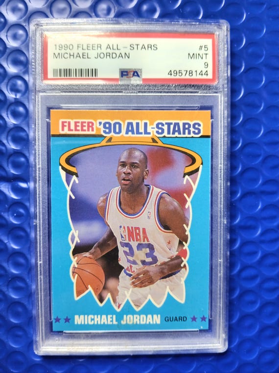 michael jordan fleer 1991 all-star team card #211 rare GMA Graded Gem Mint 10 821163363 1991-92 Chicago Bulls Professionally Graded Basketball : Collectibles & Fine Art Jordan Card Michael Jordan 211