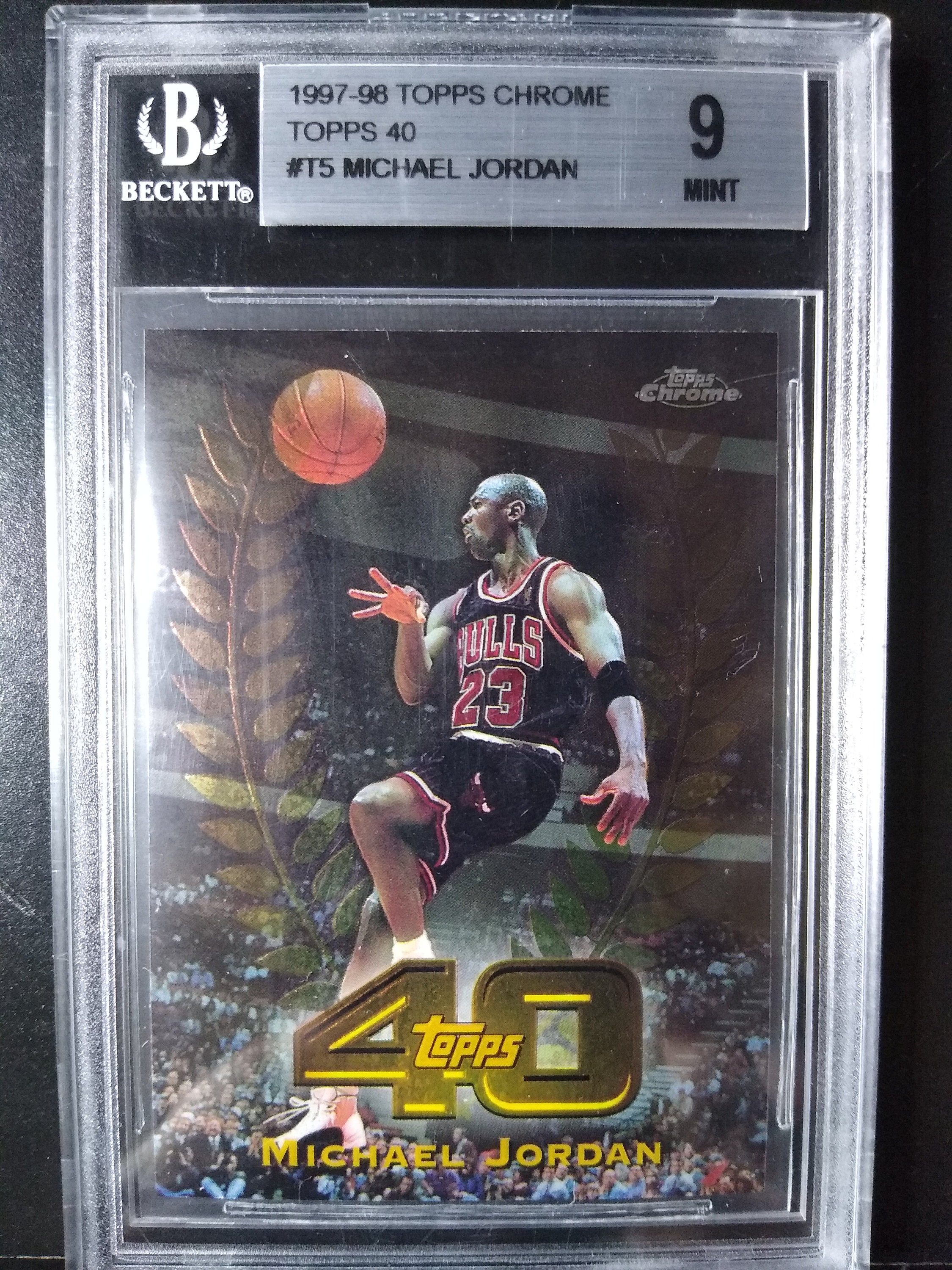 1997-1998 Topps Chrome 40 Michael Jordan T5 Chicago Bulls - Etsy 1997-1998 Topps Chrome 40 Michael Jordan T5 Chicago Bulls - Etsy
