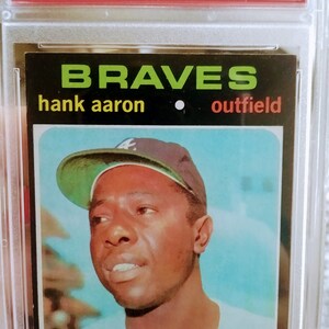 1971 Topps #400 Hank Aaron PSA 6 Mint Atlanta Braves Hall of Fame