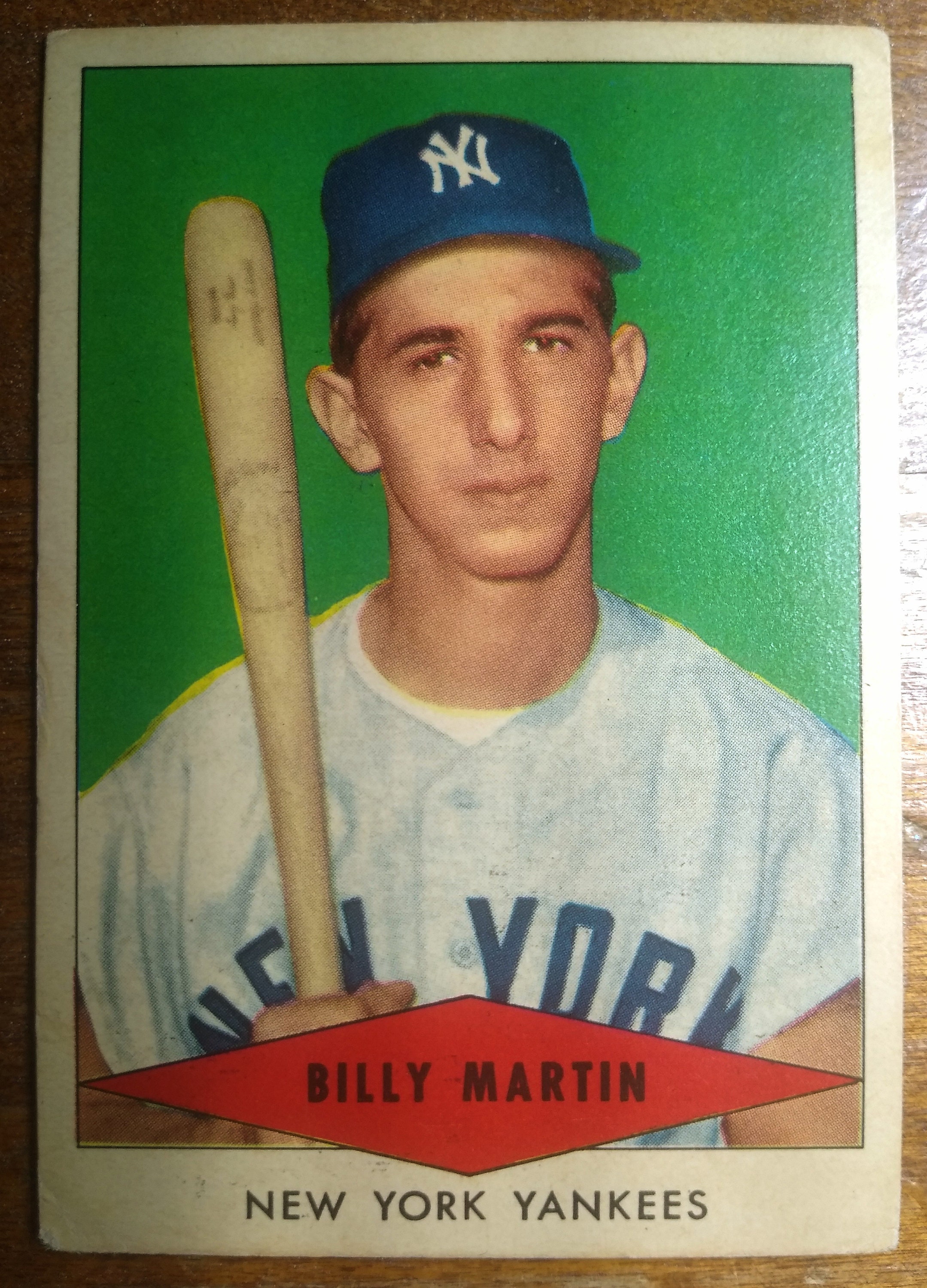 Buy 1954 Red Heart Billy Martin New York Yankees Excellent Online