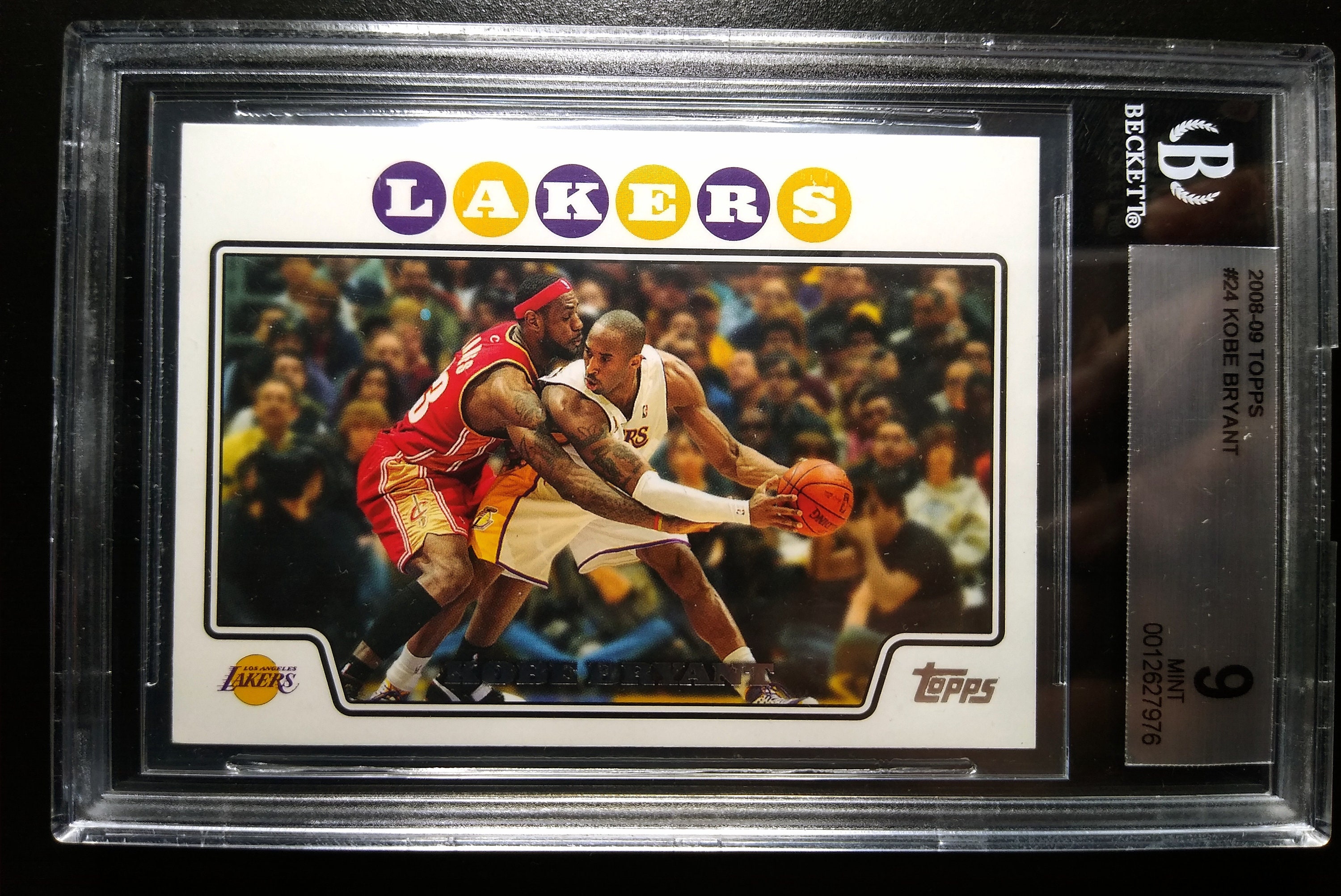 2008-09 Topps 24 Kobe Bryant W/ Lebron James Los Angeles - Etsy