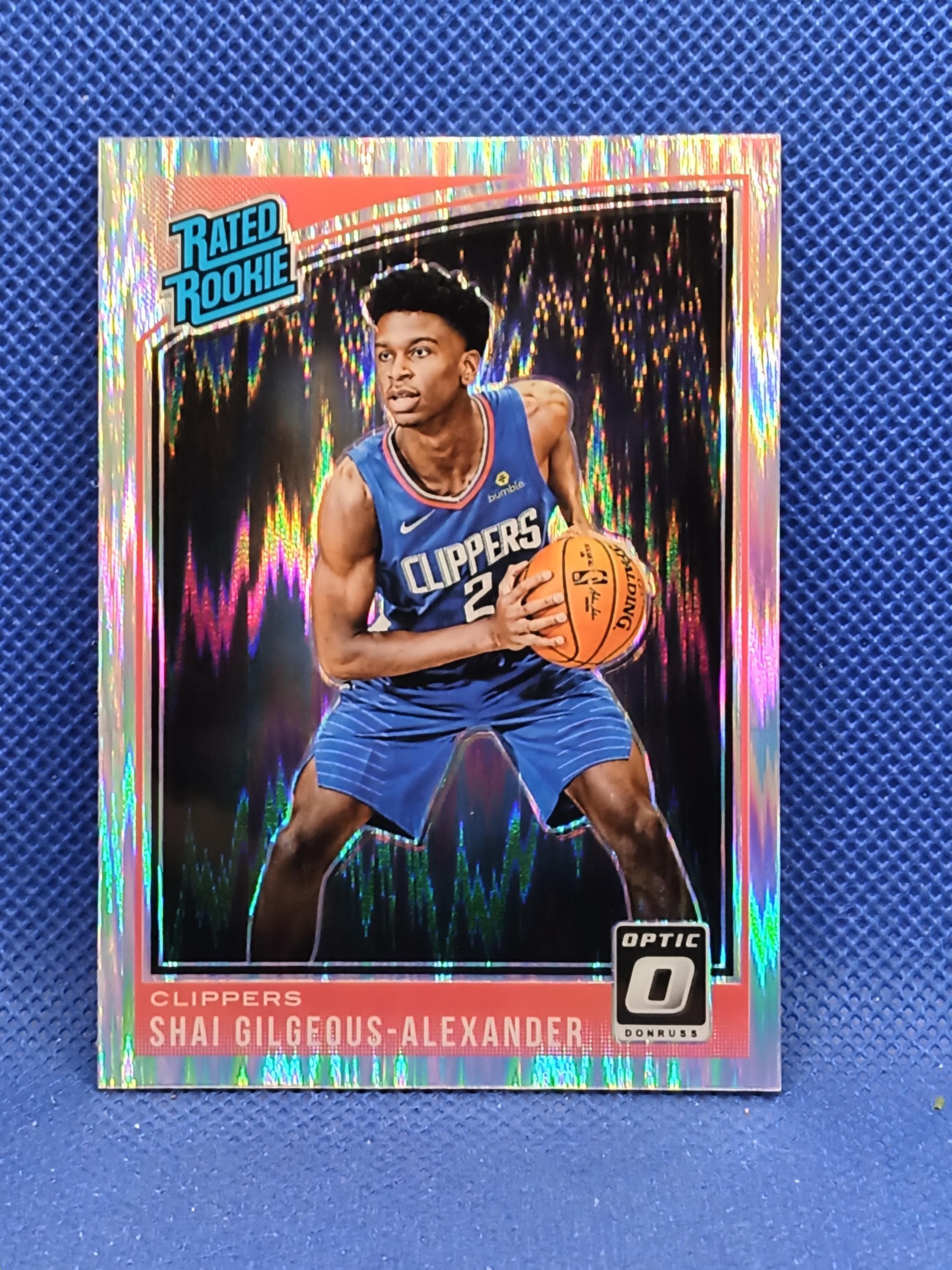 2018-19 Donruss Optic - Shock Prizm Rated Rookie Shai Gilgeous 