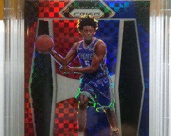 2017 De’Aaron Fox Panini Prizm Rookie Card, BGS 9.5 Gem Mint