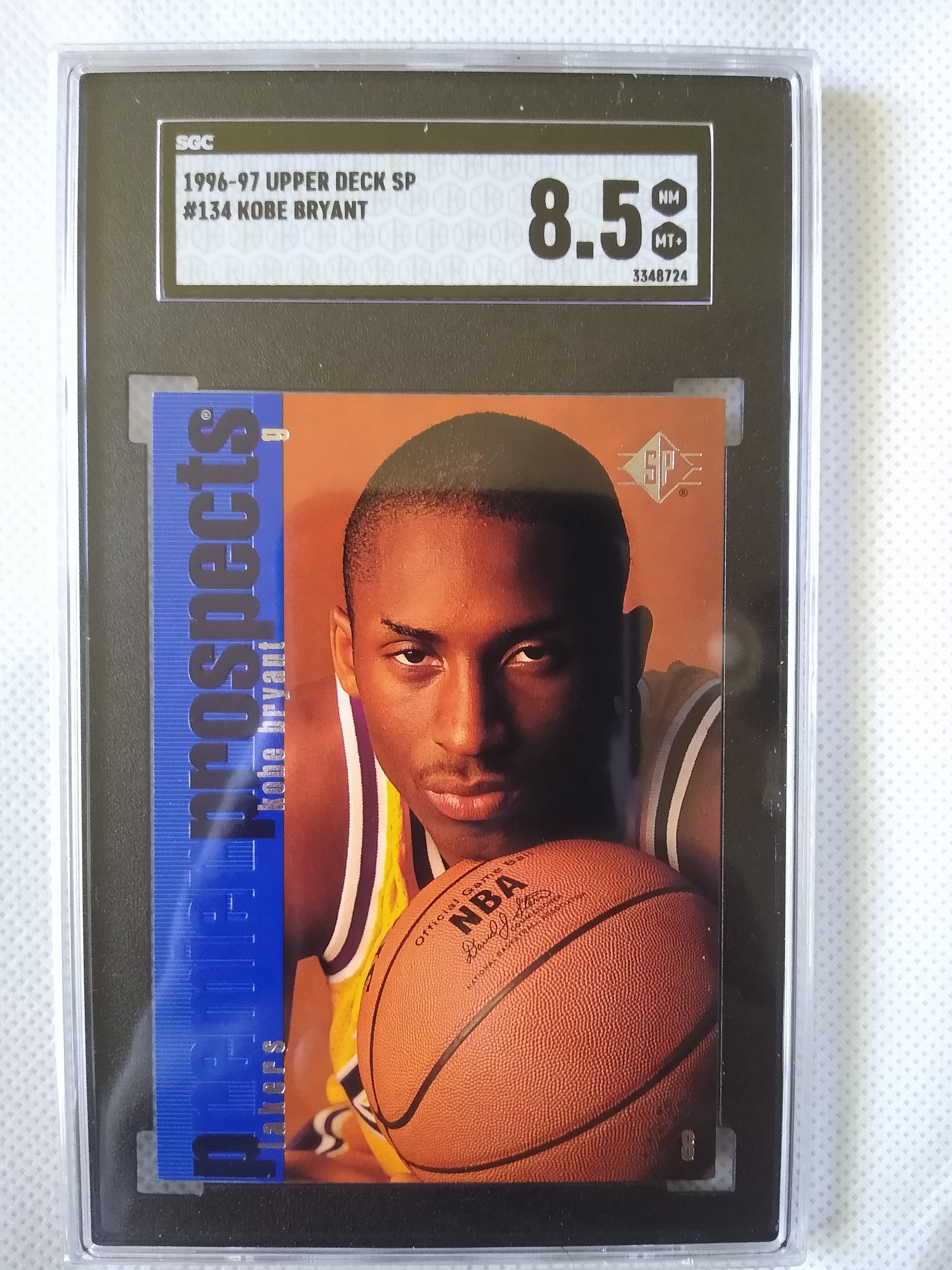 1996-97 Skybox Hoops #281 Kobe Bryant Rookie Card Lakers Hall Of