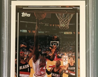 1992 Topps GOLD ALL STAR PSA 9 マイケルジョーダン Michael Jordan Card 1992-93 Topps Gold #115 PSA 9 - Walmart.com