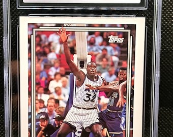 1992 Topps Gold Shaquille O'Neal Rookie Card, CGC 9 Mint