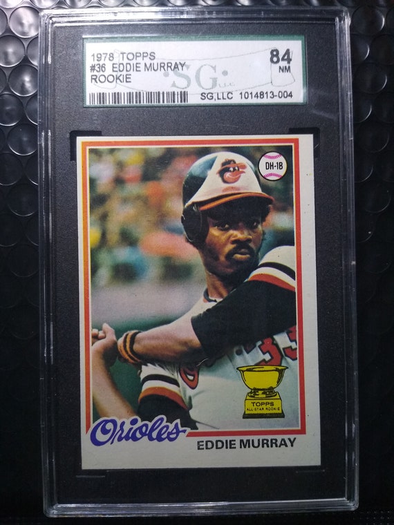 eddie murray orioles baseball card