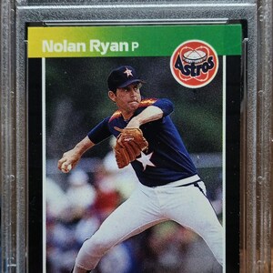1989 Donruss Nolan Ryan Houston Astros PSA 10 Gem Mint