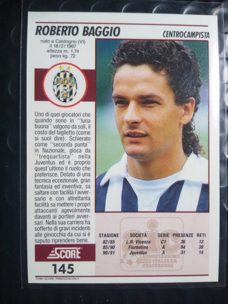 Roberto Baggio, il Divin Codino