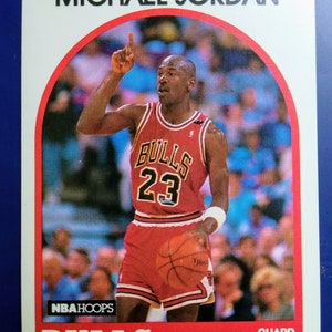 1989 Hoops Basketball debut Michael Jordan Chicago Bulls Last Dance the Goat Great Card NRMT condition