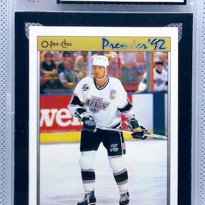 1991-92 O-PEE-CHEE Premier Hockey Wayne Gretzky Los Angeles Kings #13 KSA graded Mint 9