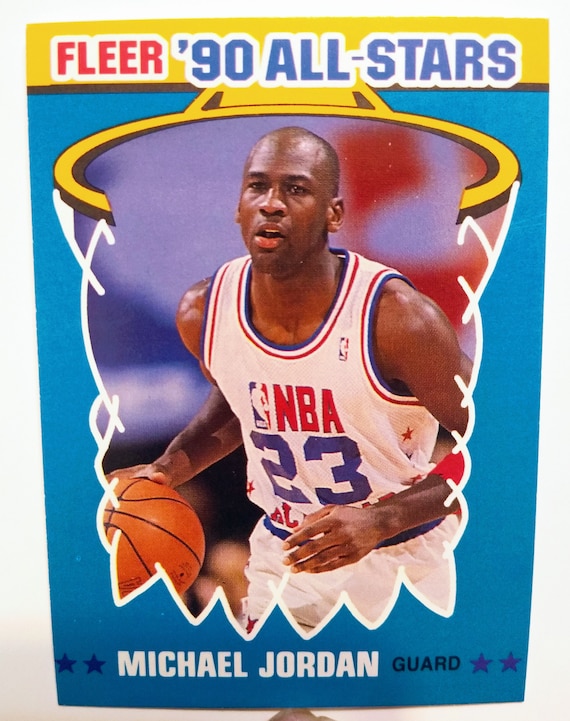 fleer 1990 michael jordan all star