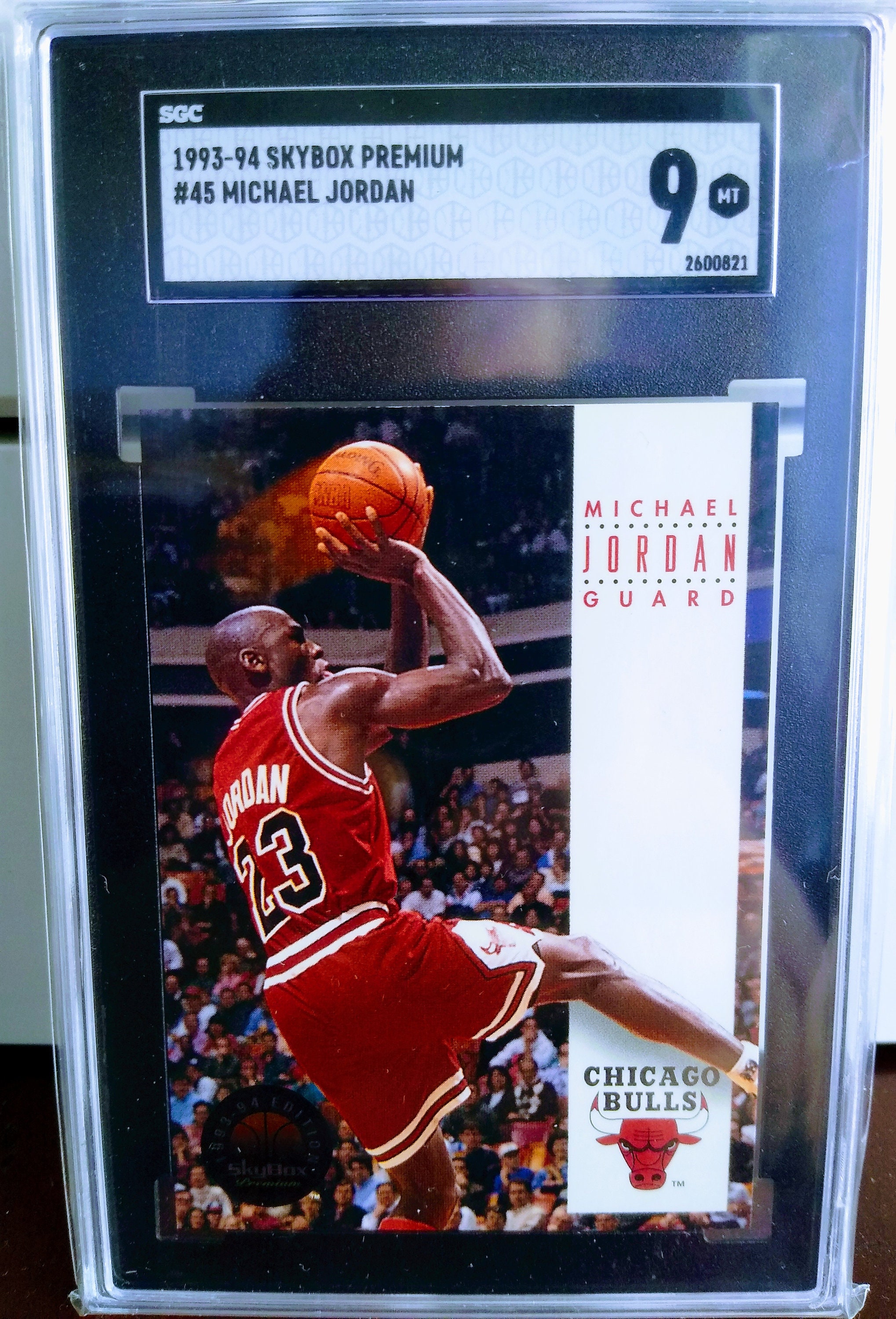 MICHAEL JORDAN 1995 CHICAGO BULLS #45 I'M BACK 3/8/1995