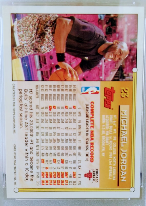 NBAカード　23.JORDAN Michael Jordan 1997/98 Skybox Z-Force Basketball Card #23 Chicago