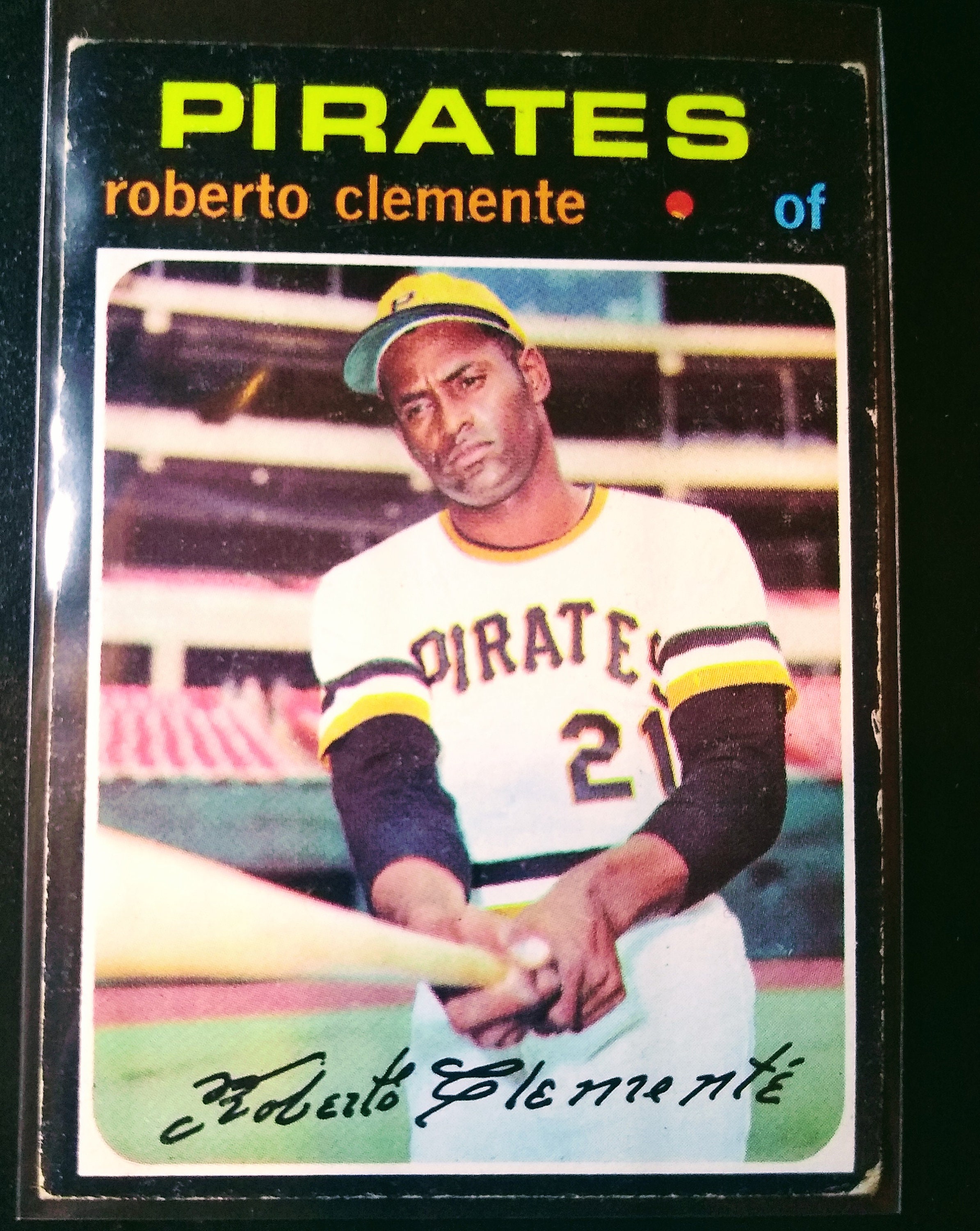 1971 Topps Baseball 630 Roberto Clemente Pittsburgh Pirates -  Ireland