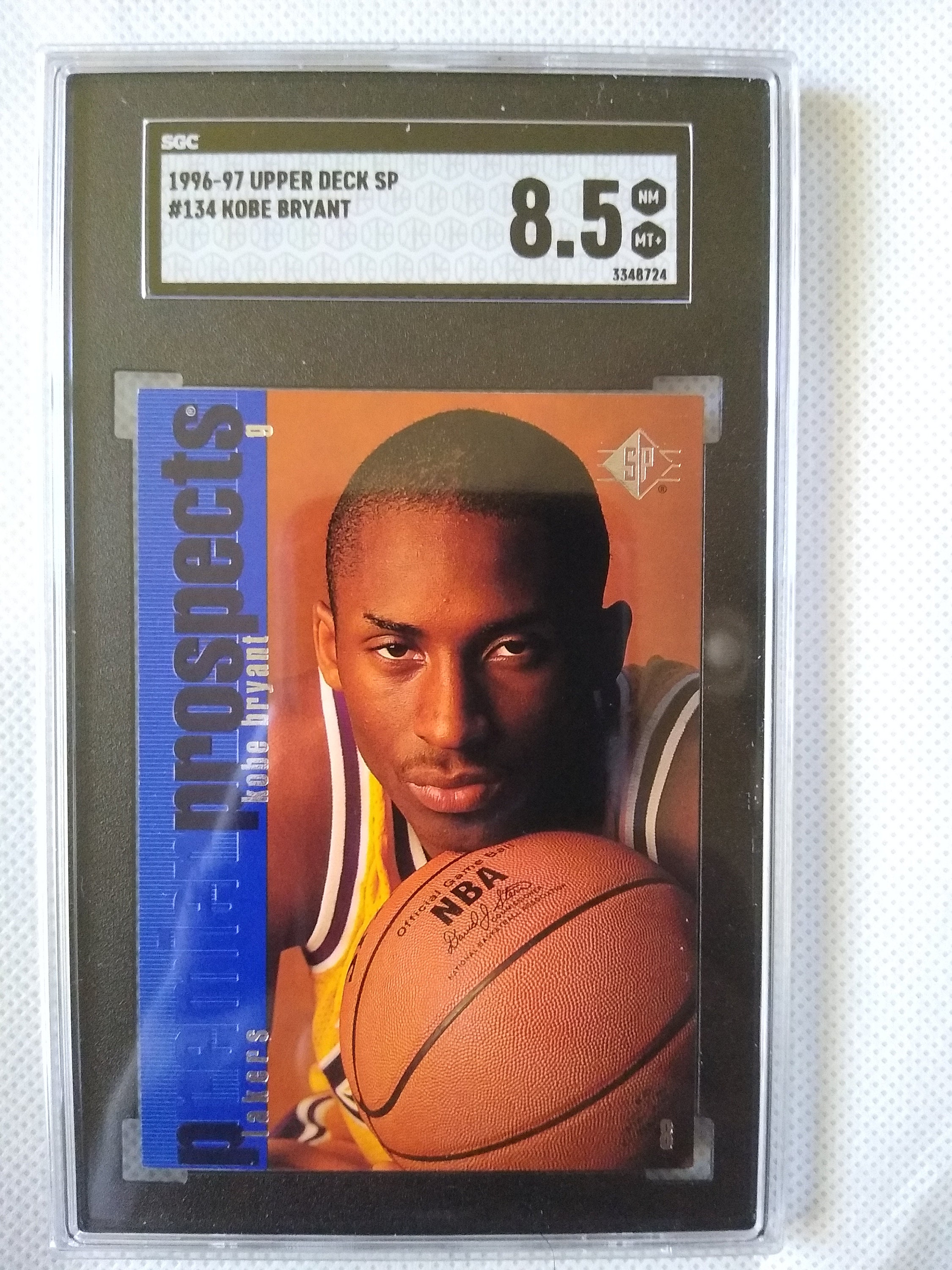 1996 UpperDeck Sp Kobe Bryant Rookie Card 134 SGC 8.5 NrMt - Etsy 日本