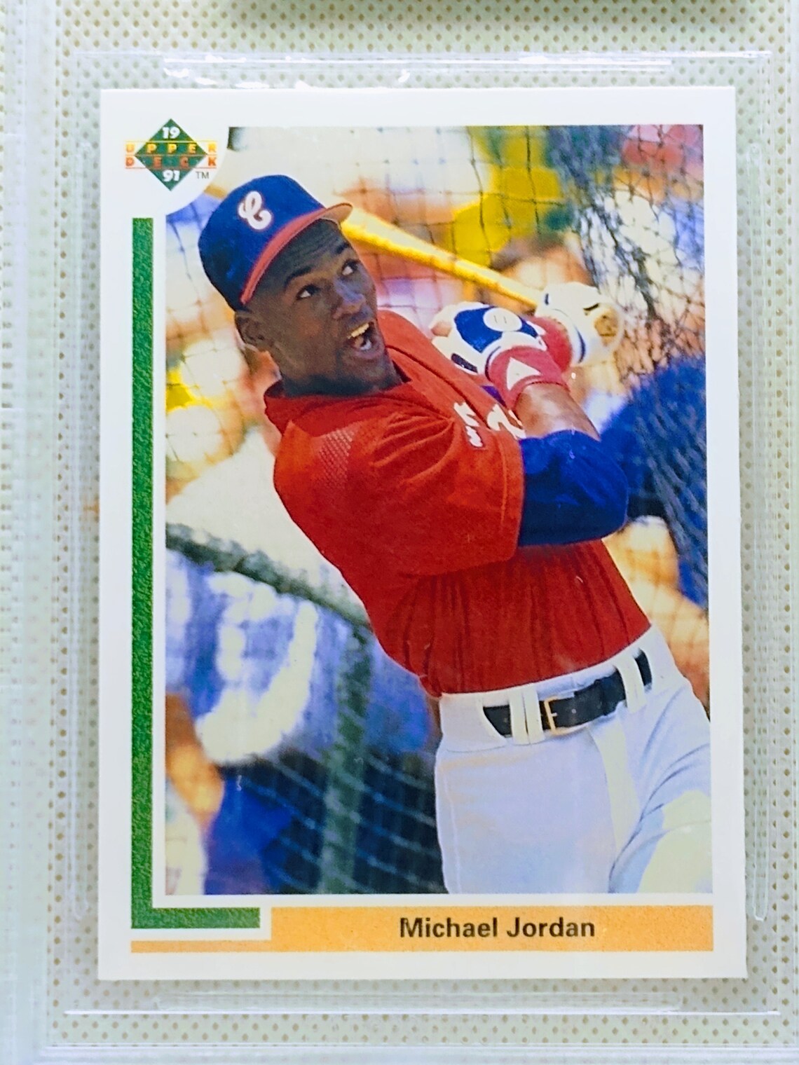 1991 upper deck michael jordan baseball card sp1