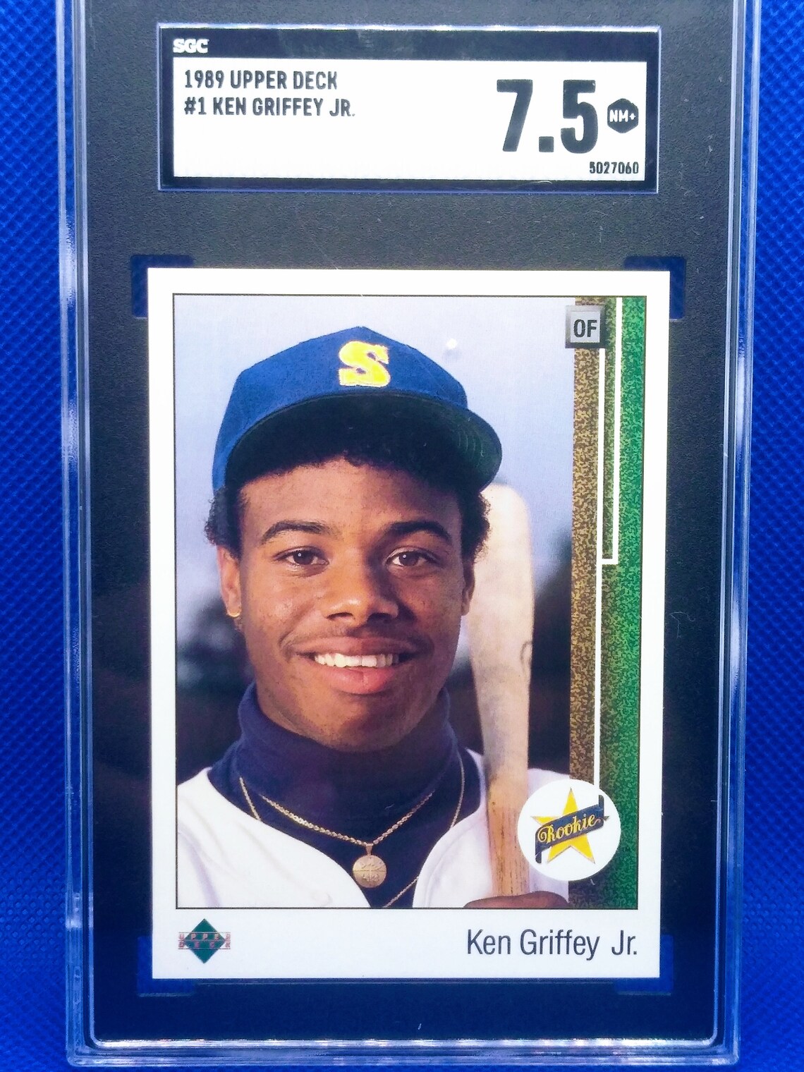 1989 Upper Deck Ken Griffey Jr Rookie Card 1 Seattle Mariners Etsy