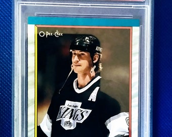 1989 Wayne Gretzky O-Pee-Chee Los Angeles Kings Card, PSA Mint 9