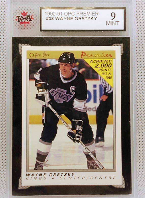 1990-91 O-pee-chee Premier #38 Wayne Gretzky Los Angeles