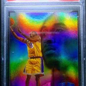1997 Fleer Flair Showcase Kobe Bryant Row 3 #18 PSA 8 NrMt Los Angeles Lakers Hall of Fame !!