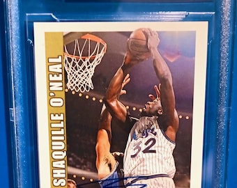 shaquille o'neal rare cards Amazon.com: 1992-93 Topps #362 Shaquille O'Neal NM-MT RC Rookie Magic :  Collectibles & Fine Art main image 1
