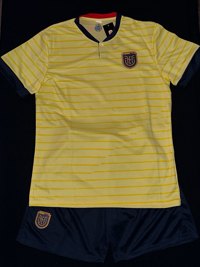 ADULT ECUADOR SOCCER Jersey Set 2023 Etsy