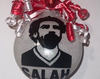 Mohamed Salah Christmas Ornament