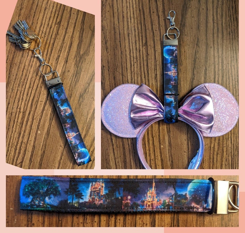Disney Parks Ear Holder Key Fob Headband Saver Accessories Key Etsy