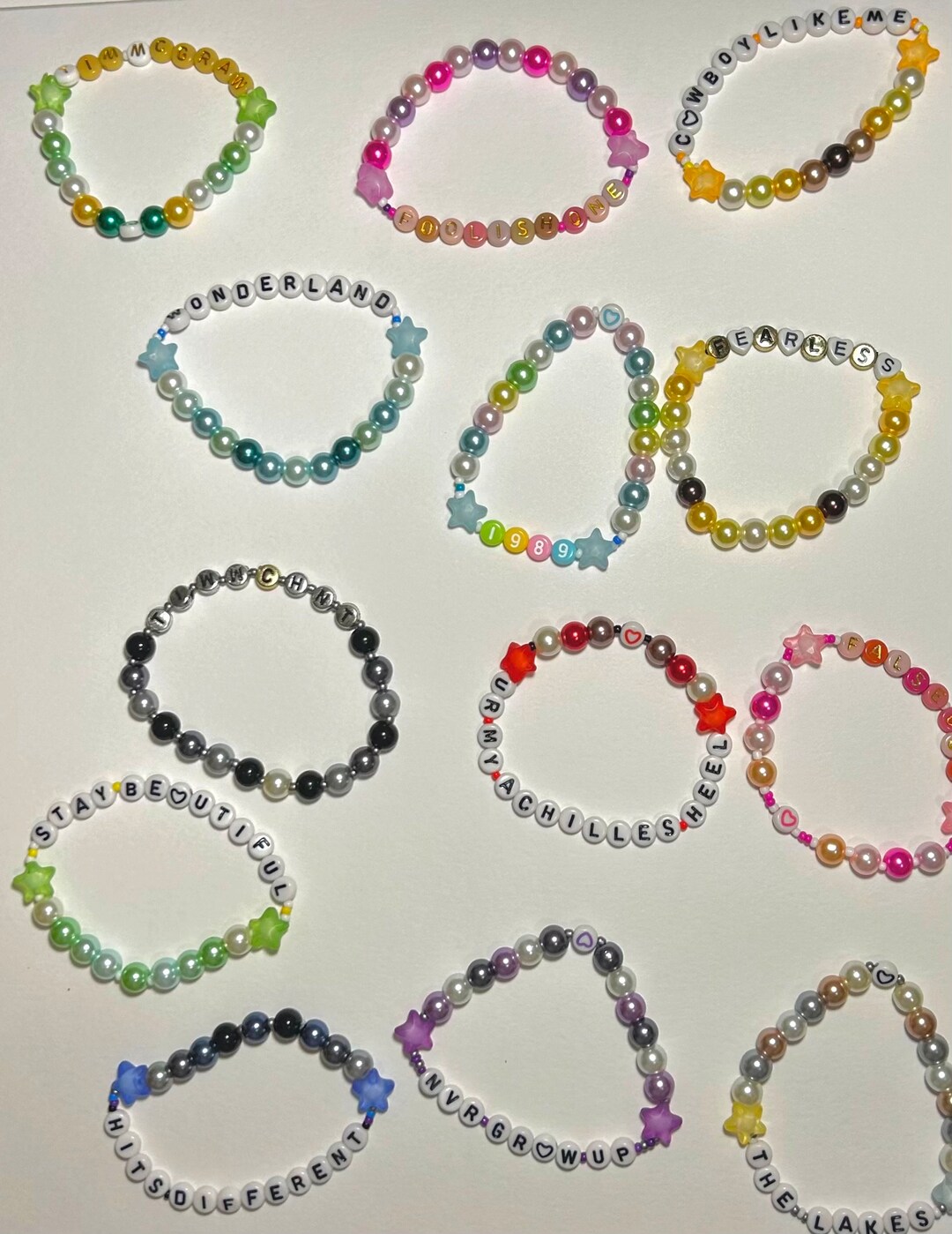 Taylor Swift Inspired Customizable Friendship Bracelets - Etsy