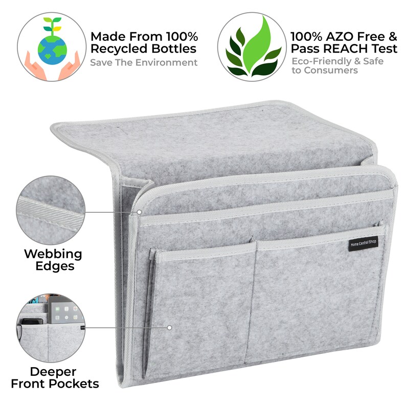 BEDSIDE CADDY Bedside Storage Organizer Dorm Bed Organizer Etsy