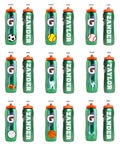 Personalized Custom Gatorade Bottle with Name Team Gift Birthday Party Favor Basketball Football Baseball Soccer Volleyball Lacrosse Hockey