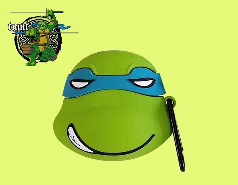 Ninja Turtles Airpod Case Leonardo Ninja Turtle Airpod Case Etsy