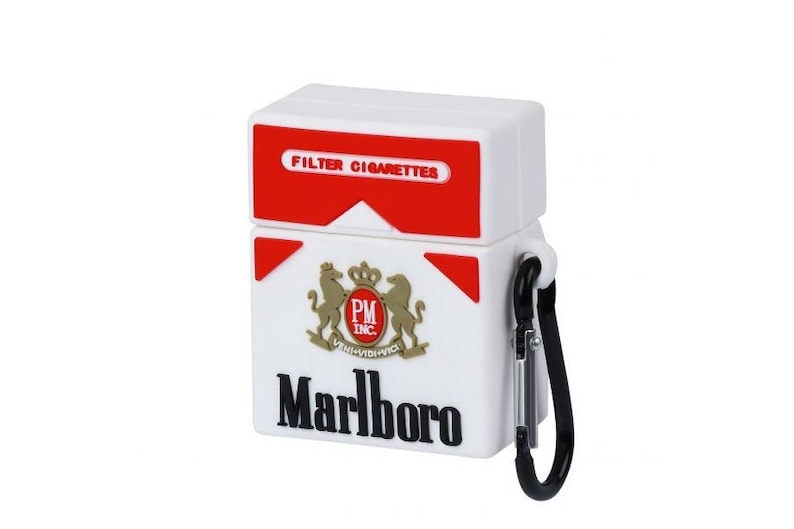 Marlboro Aipord Case Cool Airpod Case Cigarettes Airpod Etsy