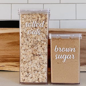 Custom Pantry Labels Custom Kitchen Labels Personal Spice - Etsy