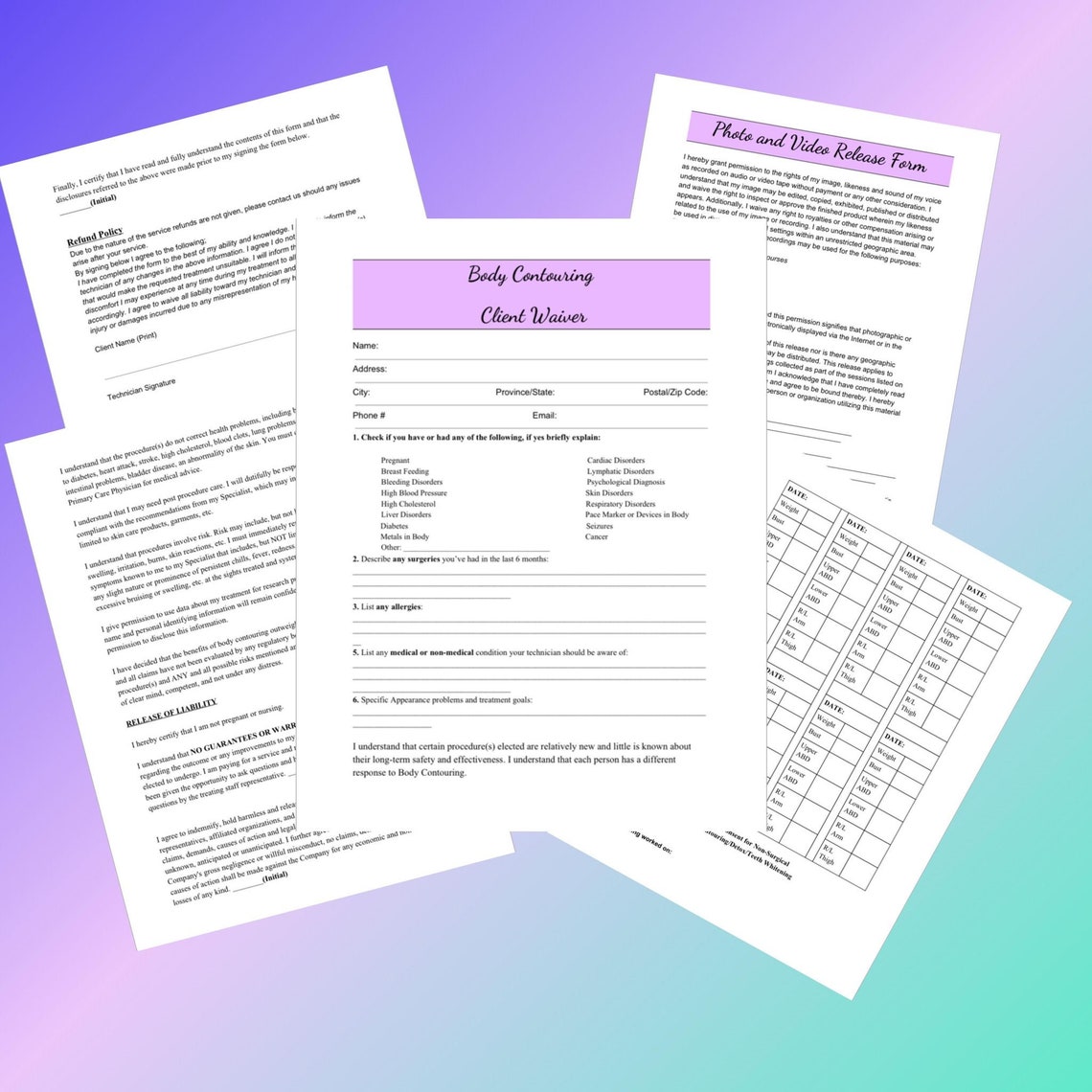 Body Contouring Master Training Manual Etsy