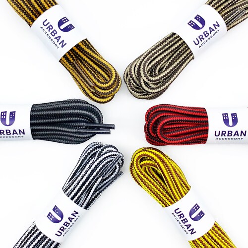 Hiking Shoelace and Work Boot Shoelaces Round Shoelace for Etsy