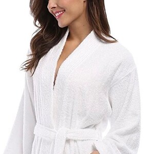 Bathrobes / Robe TERRY Cloth Cotton Personalization Long and | Etsy